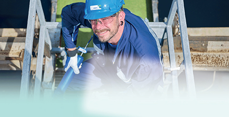 Mitarbeiter der Firma GELSENWASSER Energienetze GmbH
